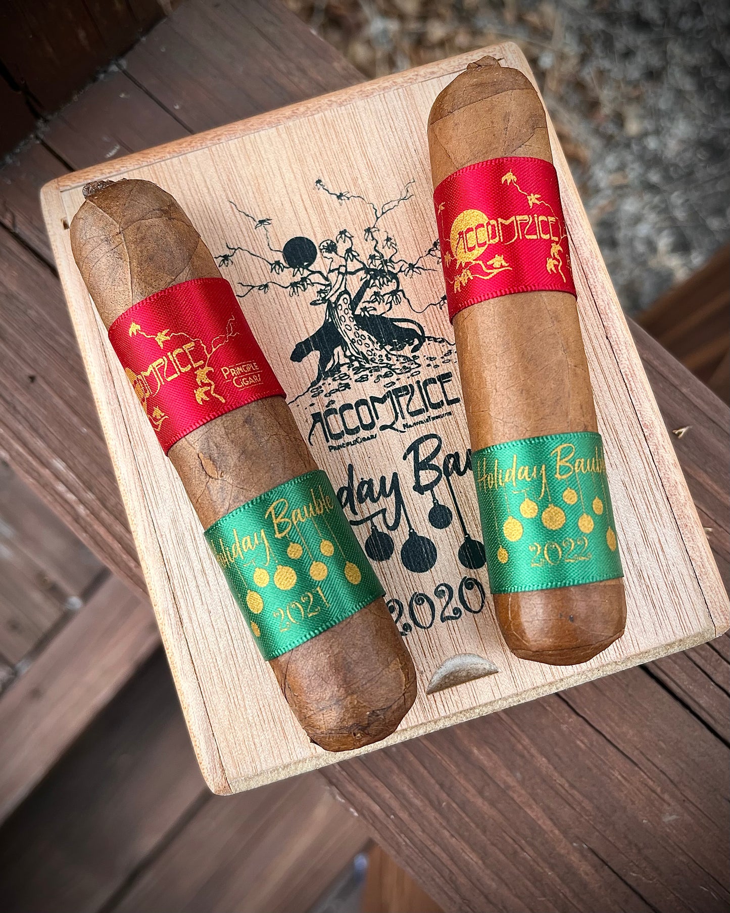 Principle Cigars 2021 Accomplice Holiday Bauble